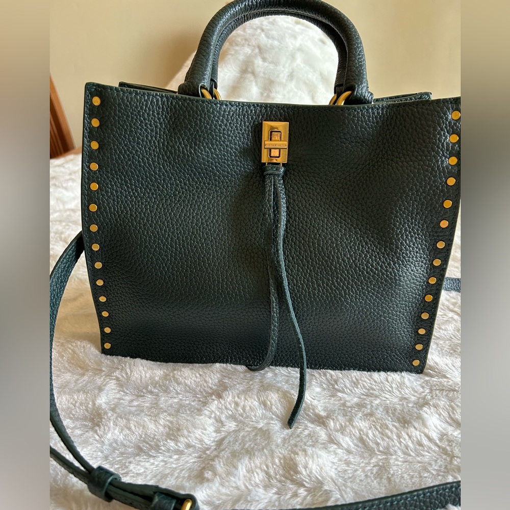 Rebecca Minkoff Forest Green Darren Small Tote